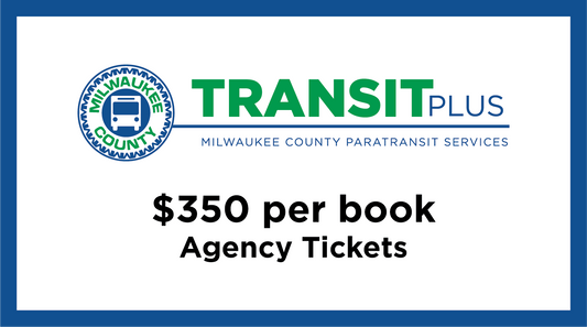 Image of Transit Plus Agency Ticket Booklet
